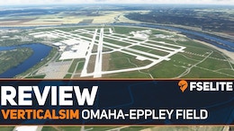 Review: Verticalsim KOMA – Omaha-Eppley Field for MSFS